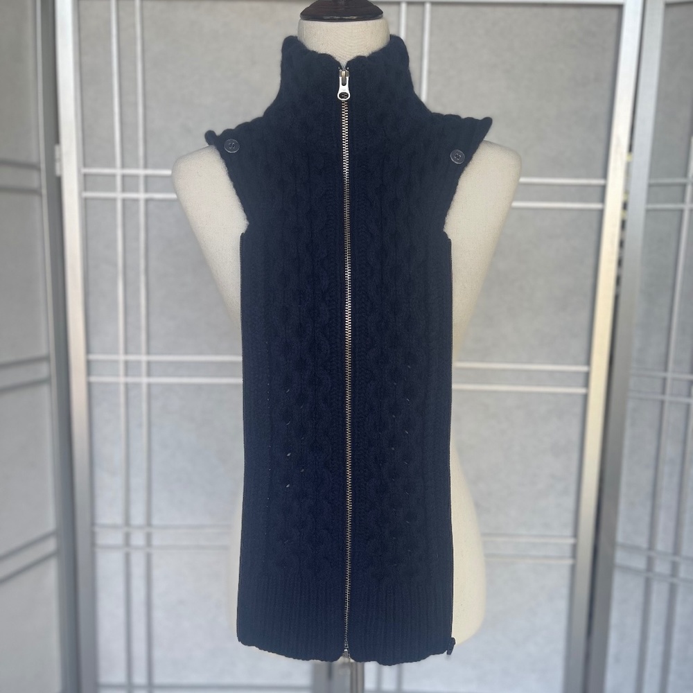 Veronica Beard Navy Upstate Dickey sz O/S